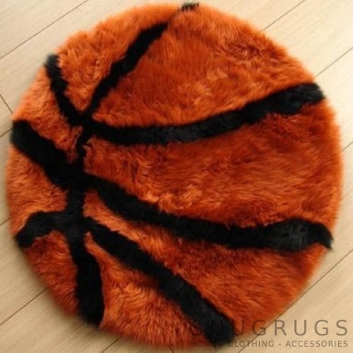 Sheepskin Basketball Rug