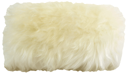 Sheepskin Hand Muff - Ivory