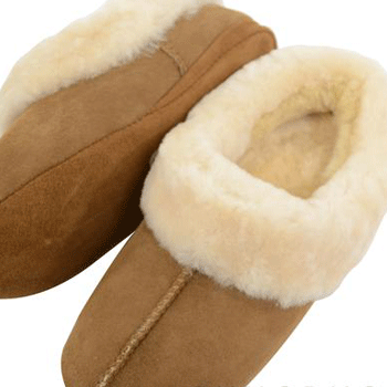 Indoor Shoes SNUGRUGS Ladies Sheepskin Slippers Womens Wool Lined