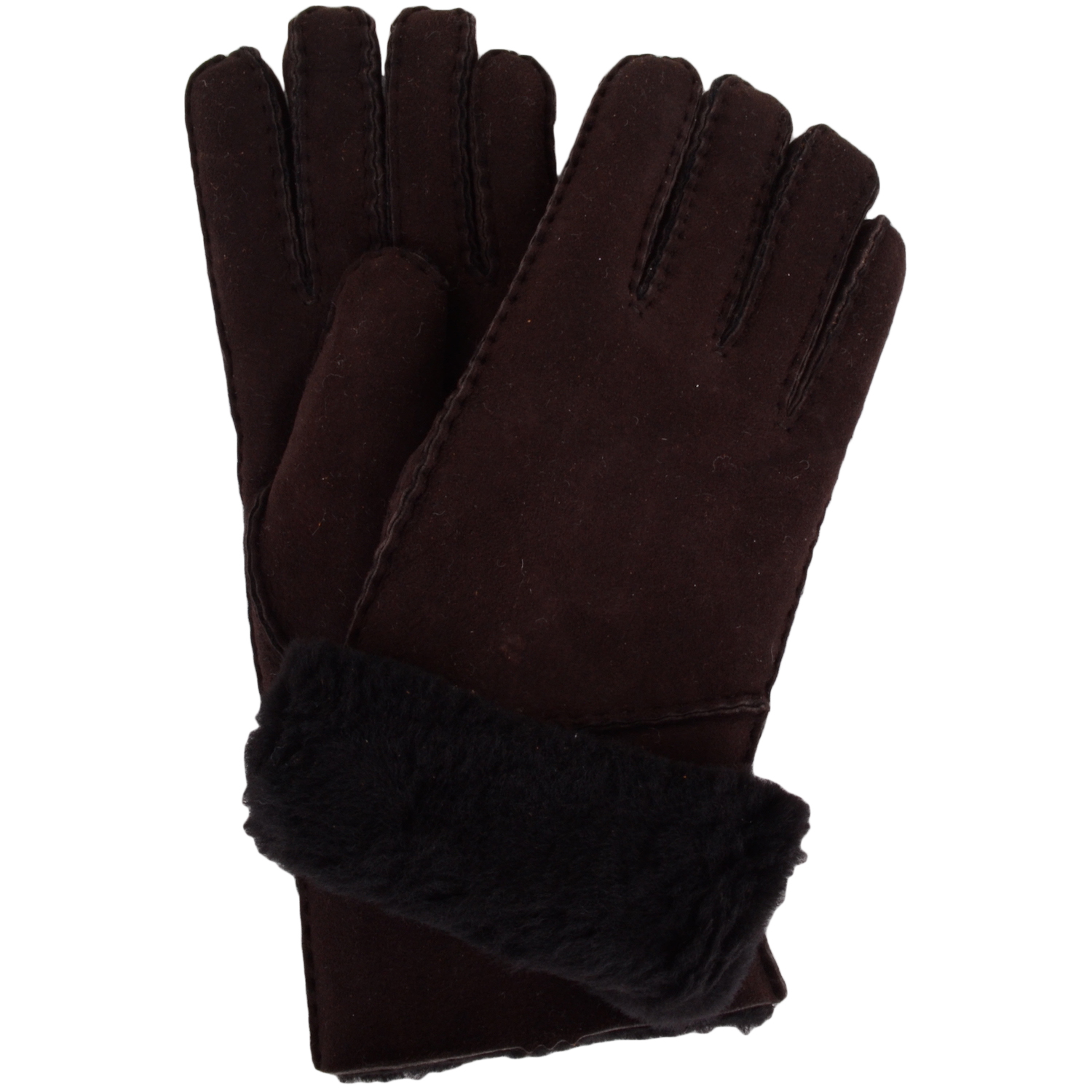 Sheepskin Glove With Fold Back Cuff SNUGRUGS Womens Vicky 