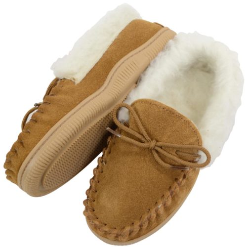 Snugrugs Kids wool moccasin slipper