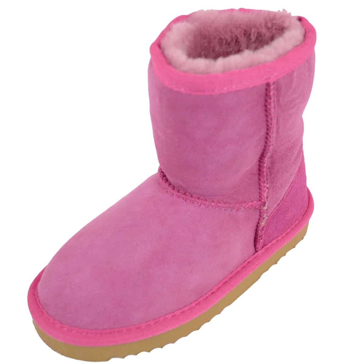 Snugrugs Kids Sheepskin Boot Pink
