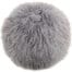 Snugrugs Mongolian Cushion – Round – Grey
