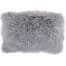 Snugrugs Mongolian Sheepskin Cushion 30cm x 50cm – Grey