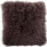 Snugrugs Mongolian Sheepskin Cushion 60cm x 60cm – Brown