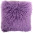 Snugrugs Mongolian Sheepskin Cushion 40cm x 40cm – Purple