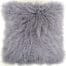Snugrugs Mongolian Sheepskin Cushion 40cm x 40cm – Grey