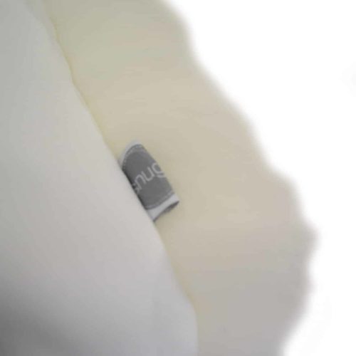 Australian Sheepskin Cushion 40cm x 40xm - White