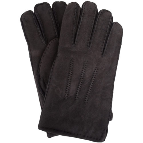 Full Sheepskin Gloves - Grey