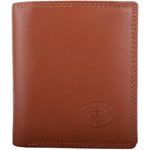 Leather RFID Protected Coin / Money Holder - Tan