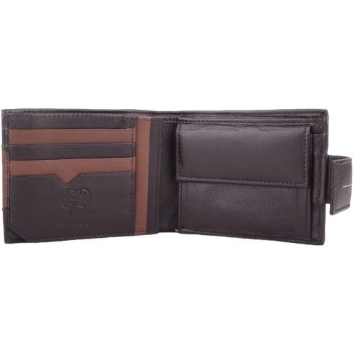 Leather Bi-Fold Wallet Multiple Features - Andrew