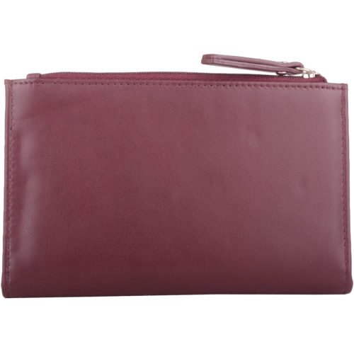 Soft Leather Slim Money / Coin Purse - Angie