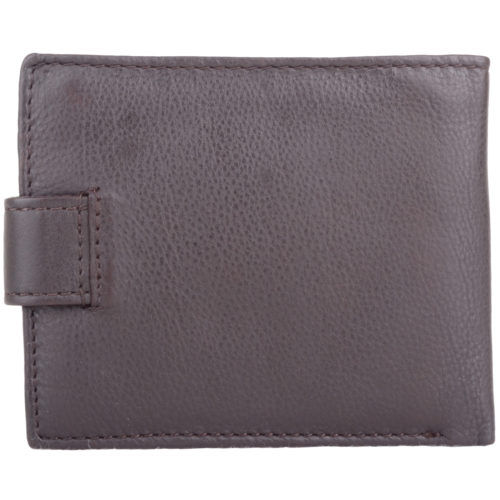 Leather Slim Bi-Fold Money / Coin Wallet - Ethan