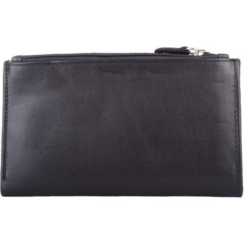 Genuine Soft Leather Tri-Fold Purse - Louisa