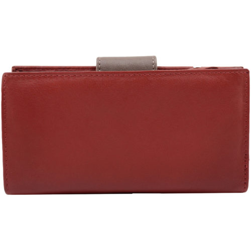 Soft Leather Purse Coin Holder - Sandy