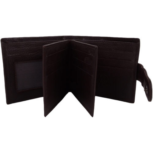 Leather Bi-Fold Wallet / Credit Card Holder - Simon