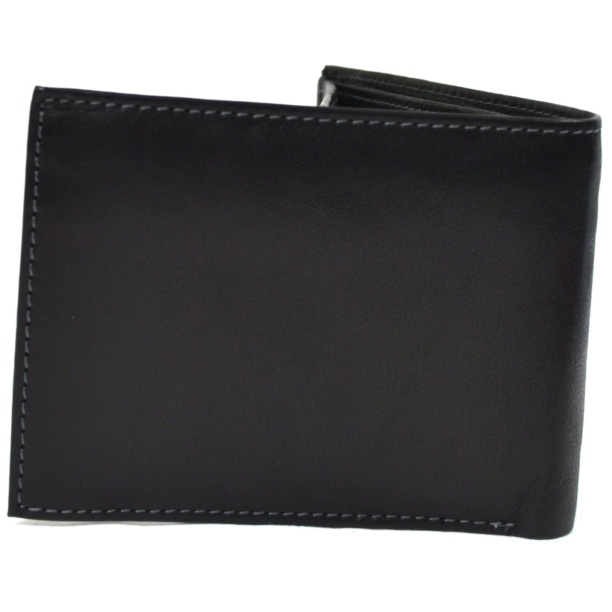 Genuine Leather Open Flap Wallet – Mark – Snugrugs