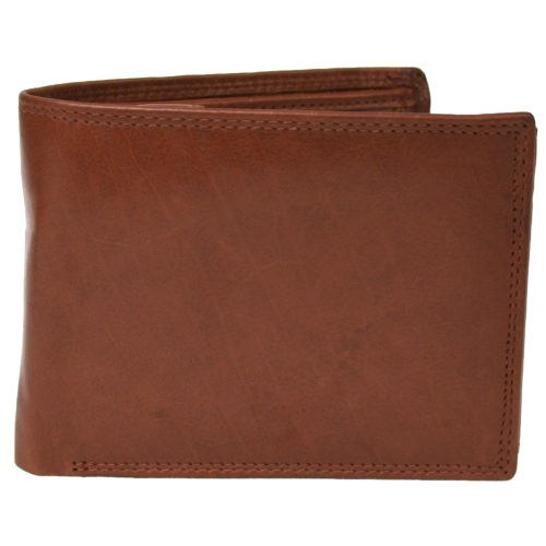 Soft Tri-Fold Leather Wallet - Sam